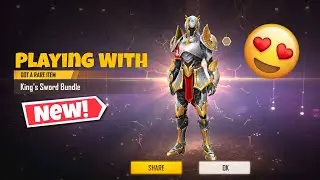 PLAYING WITH NEW😍 KING'S SWORD BUNDLE || FREE FIRE || SOLO VS SQUAD GAMEPLAY 21 KILLS