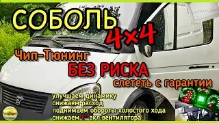 Прошиваем Соболь 4×4, улучшаем динамику, снижаем расход, убираем провал. Как не слететь с гарантии!