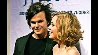 Lauri Ylönen and ex-wife Paula Vesala