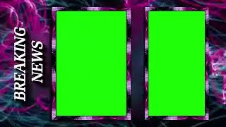 breaking news green screen | news frame green screen no copyright
