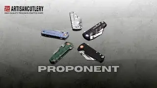 ArtisanCutlery Proponent. Wide profile and the power of a beast.