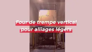 Vertical quenching furnace for light alloys - SAT Thermique