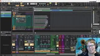 Making aesthetic vibes music backgrounds for Poe's Raven Gifts socials n ads in LANDR and Cakewalk