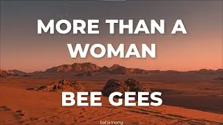 Bee Gees - More Than A Women (Letra en Español)
