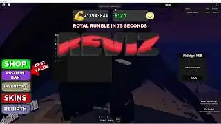 Boxing simulator 2 Midnight hub script showcase (Script in description)