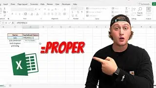 How To Capitalize The First Letter Of A Word In Excel