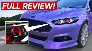 Ford Fusion CUSTOM HEADLIGHT Review!