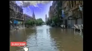 Dangerous rain in Karachi ۔.....i m mad