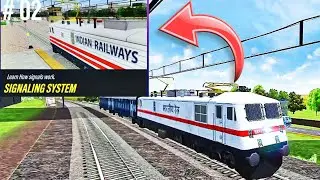 SIGNAL SYSTEM WORKING IN TRAIN SIMULATOR | Railworks | BUMPY RAILROAD | MSTS Gameplay | Train Game