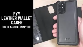 FYY Leather Wallet Cases for the Samsung Galaxy S20 and S20 Plus (Case Review)!