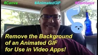 Removing the Background from Canva Animated GIF Elements in Camtasia