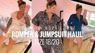 FASHION NOVA CURVE SIZE 18 ROMPER & JUMPSUIT TRY ON HAUL