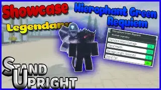 Stand Upright Showcase Legendary Hierophant Green Requiem