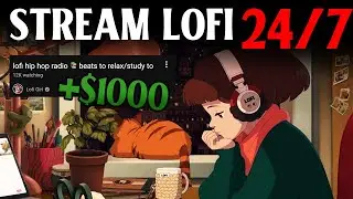 Create Monetizable LoFi Music Videos Using AI in 2026 (Without OBS)