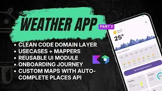 Build a MVI Weather App Project with Jetpack Compose, Hilt, Flows, Kotlin in Android Studio | Part 2