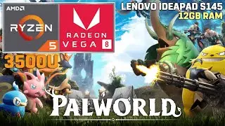 Palworld 0.3.3  - Ryzen 5 3500U + VEGA 8 - 35W TDP
