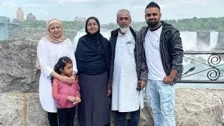 OMG   MY PARENTS SAW NIAGRA FALLS FOR THE FIRTS TIME IN CANADA