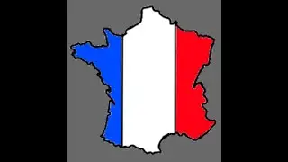 France Flag Mapping Speed Art!