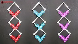 Ide Kreatif dari Sedotan Plastik - DIY Flowers Hanging from Straw