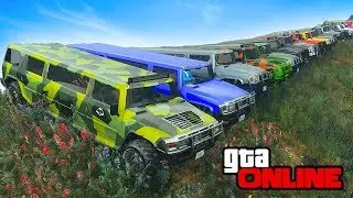 PATRIOT STRETCH OFFROADING! || GTA 5 Online || PC (Funny Moments)