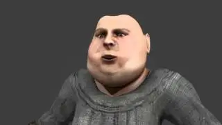 Тест лицевой анимации Blender