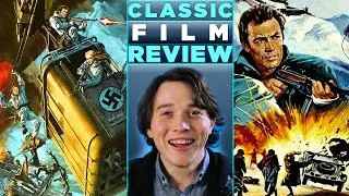 WHERE EAGLES DARE (1968). A CLASSIC Cinema Review. Starring Clint Eastwood. Must See Classic Film.