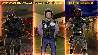 [Short Half Life Maps - Operation Krautsalat, 9E2's Tale and Superlevel 2] Mod Full Walkthrough