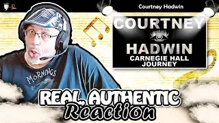 🎶REACTION INTERVIEW "Courtney Hadwin - Carnegie Hall Journey with "Piece Of My Heart""🎶