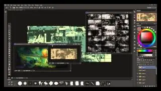 Digital Painting Tutorial : Custom Shapes Workflow part1