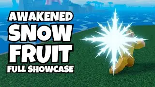Awakened Snow Fruit Showcase [King Legacy]