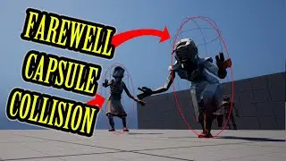 How to fix collision on death & Ragdoll collision - UE5