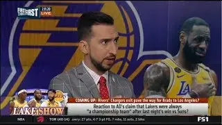 FIRST THINGS FIRST | Nick IMPRESSED Lakers def Suns 125-100; LeBron: 17 Pts, Davis: 25 Pts