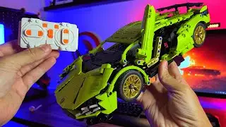 COMPREI uma LAMBORGHINI ELÉTRICA de montar do ALIEXPRESS! UNBOXING e MONTAGEM