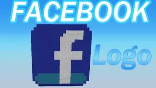 Facebook Logo [Minecraft Pixel Art]