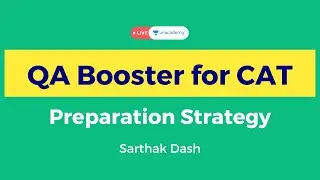 QA Booster for CAT 2021 |1| Crash Course & Concepts | Quantitative Aptitude for CAT 2021 Unacademy