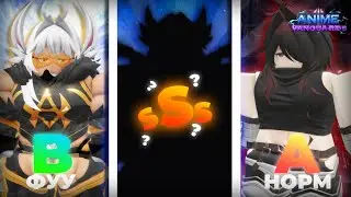 ANIME VANGUARDS UPDATE 10.5 TIER LIST!