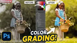 Color Grading in Photoshop 🎨 | Turn Dull Photos into Vibrant Art! 🌟