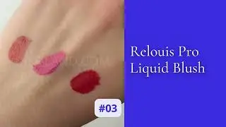 Relouis Pro  Liquid Blush 01 03