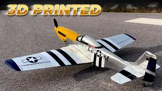 How to Assemble Eclipson Mustang P51 - 3D Printed Scale RC Airplane
