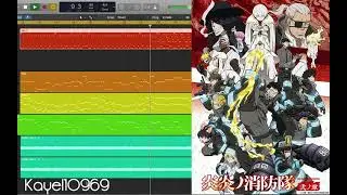 [Instrumental] 炎炎ノ消防隊『SPARK AGAIN』- Aimer 弍ノ章OP (Fire Force Season 2 Op)