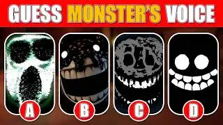 Guess The Monster By Voice  | Doors Floor 2 All Character | Doors Floor 2 All Monster ...!