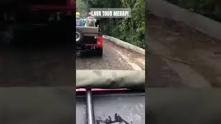 Lava Tour Merapi #hiburan #automobile #pramukajawabarat #pramuka #smp