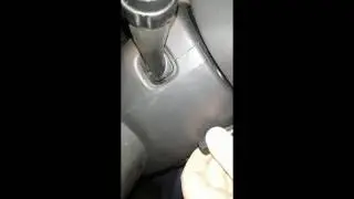 Снятие заглушки на руле
