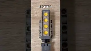 Layouts of 4 Cylinders Engine