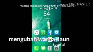 Ubah warna daun,edit foto