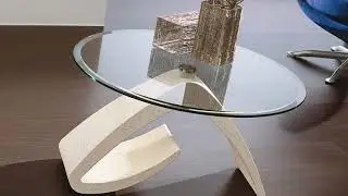 СТЕКЛЯННЫЙ ЖУРНАЛЬНЫЙ СТОЛИК В УЛЬТРАМОДНОЙ ГОСТИНОЙ. ЖУРНАЛЬНЫЙ СТОЛИК НЕО.