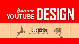 How to Make a Professional YouTube Banner For Free Photoshop In Hindi Urdu | How To Make Channel Art