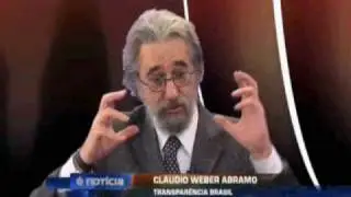 É Notícia - Cláudio Weber Abramo fala sobre a corrupção no Brasil // Parte 2