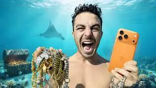 WE SEARCHED FOR LOST ITEMS UNDER THE SEA!!