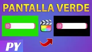 🟢 Como hacer Pantalla Verde en Final CUT Pro (Green Screen) + 🎁